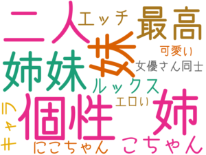 妹, 個性, 姉, 二人, 姉妹, 最高, こちゃん, ルックス, キャラ, エッチ, にこちゃん, 女優さん同士, エロい, 可愛い