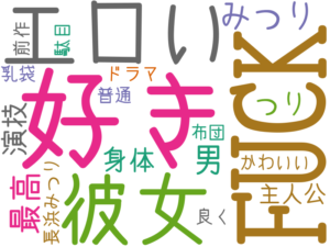 好き, FUCK, エロい, 彼女, みつり, 男, 最高, 身体, 演技, つり, 主人公, かわいい, 前作, 普通, ドラマ, 長浜みつり, 駄目, 良く, 布団, 乳袋