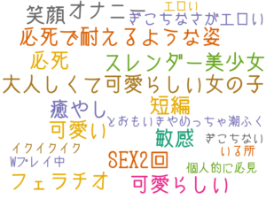 大人しくて可愛らしい女の子, 必死で耐えるような姿, 可愛らしい, 敏感, 必死, 可愛い, SEX2回, フェラチオ, オナニー, 短編, スレンダー美少女, 癒やし, 笑顔, ぎこちなさがエロい...とおもいきやめっちゃ潮ふく, Wプレイ中, イクイクイク~~, いる所, 個人的に必見, ぎこちない, エロい