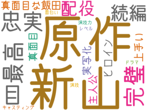 原作, 新山, 忠実, 完璧, 最高, 目, 続編, 配役, 真面目な飯田, 真面目, 上手い, ヒロイン, 主人公, 実写化, キャスティング, 演技力, レベル, ドラマ, 演技, 面白い