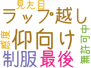 仰向け, ラップ越し, 最後, 制服, 見た目, 無許可中, 感度