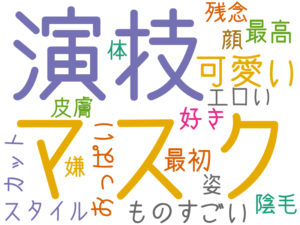 マスク, 演技, 可愛い, ものすごい, おっぱい, 最高, 最初, 好き, スタイル, エロい, 嫌, カット, 残念, 体, 陰毛, 顔, 姿, 皮膚