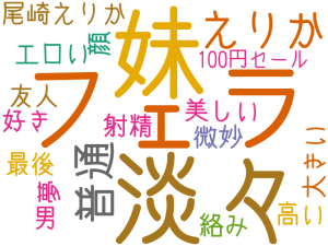 フェラ, 淡々, 妹, えりか, 普通, 尾崎えりか, 夢, エロい, 友人, 美しい, 男, 射精, 絡み, 大きい, 顔, 最後, 微妙, 高い, 好き, 100円セール