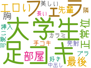 大学生, 足コキ, フェラ, エロい, 部屋, 正常位, 最後, 先輩, 胸, 美しい, 可愛い, 好き, 隣, 挿入, ブラ, 手コキ, 発射, カラミ, 中出し, 長い